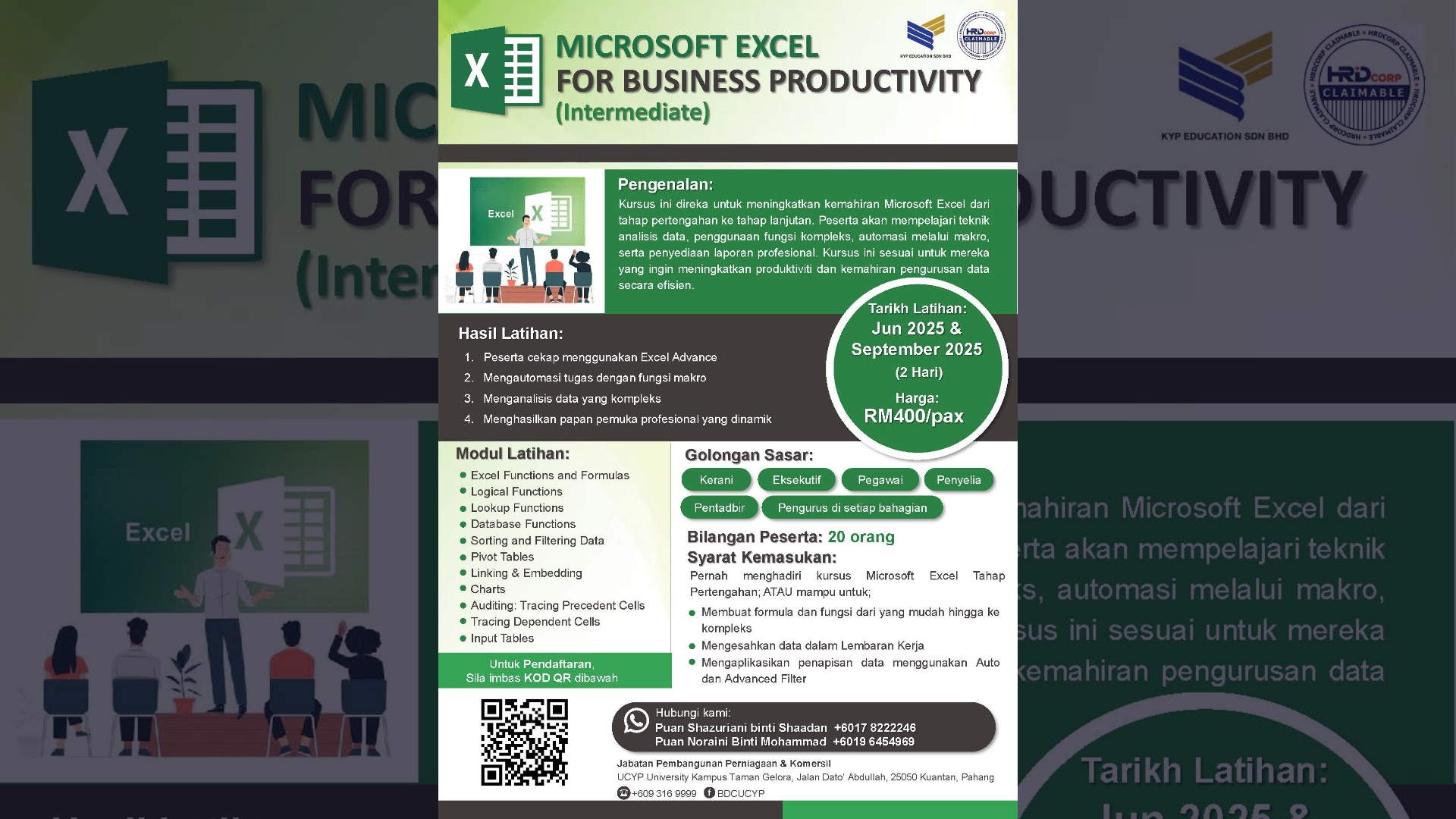 Kursus Microsoft Excel